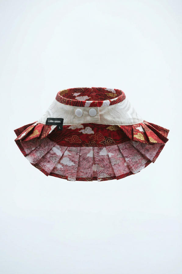 赤霞映金·領飾