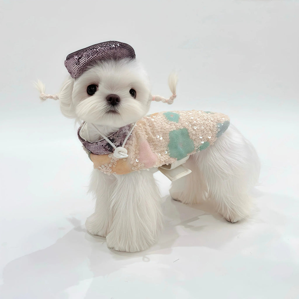 潮流教主亮片花花套裝（連帽子） Luna Nana