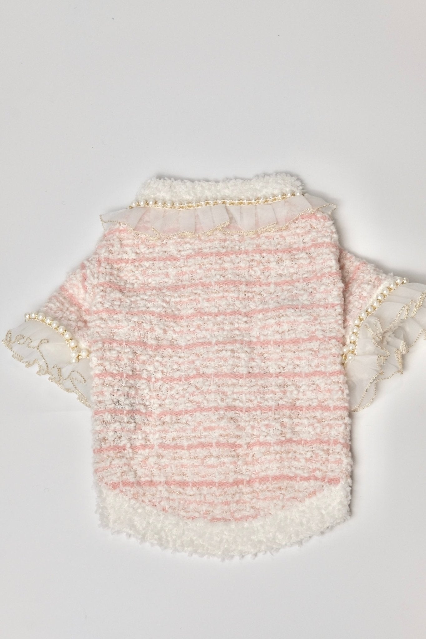 Classic Bright Pink Tweed Dog Blazer - Luna Nana