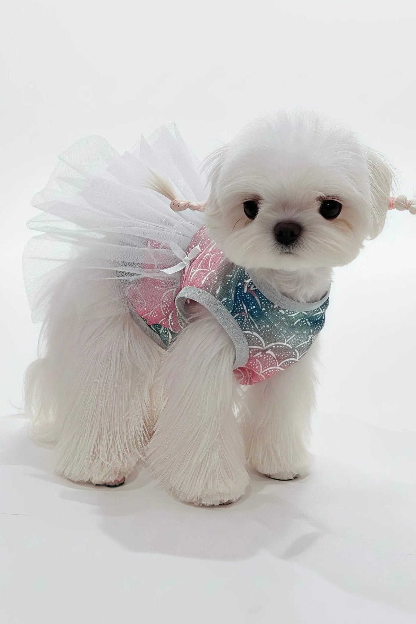 Little Mermaid Shimmer Dog Dress - Luna Nana